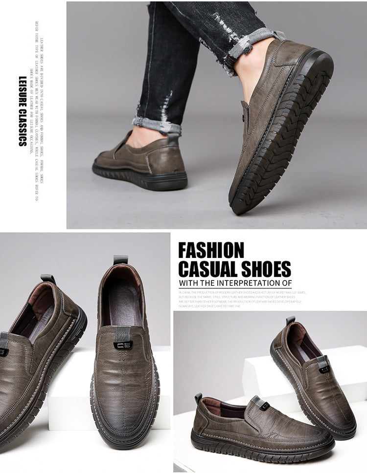 Zapatos Don Marvelli: Cuero, Comodidad y Porte de Hombre